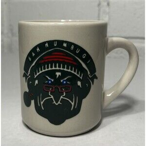 Dennys Christmas Coffee Mug Color Changing Vintage Rare